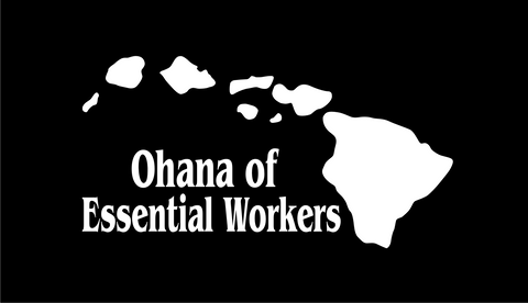 Ohana Of Essential Workers Islands Sticker