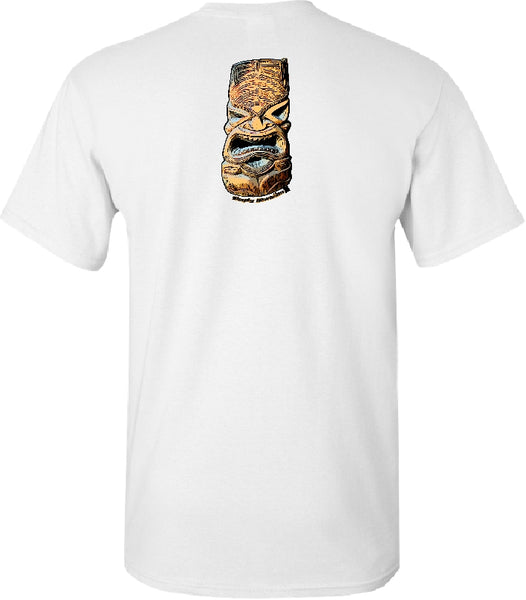 Tiki Action T shirt - Simply Hawaiian