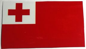 Tonga Flag Sticker