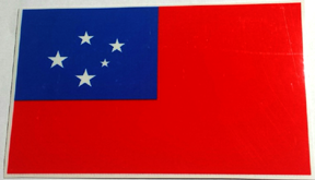 Western Samoa Flag Sticker