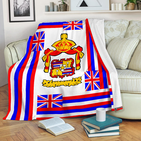 Hawaiian Flag Royal - Super Soft Blanket