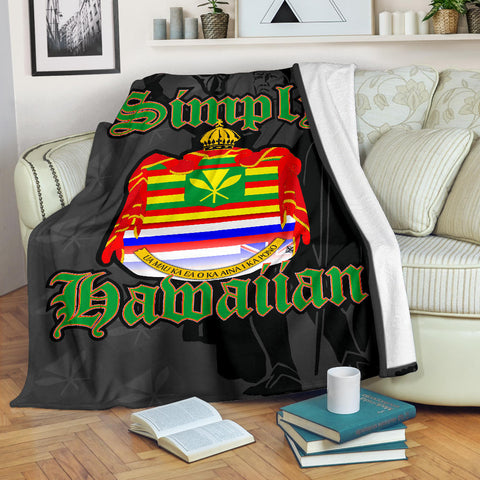 Simply Hawaiian Kamehameha Seal - Super Soft Blanket