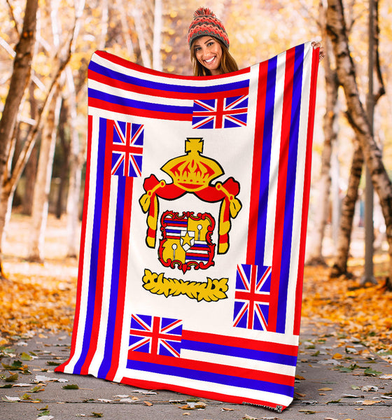 Hawaiian Flag Royal - Super Soft Blanket